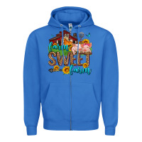 True Royal farm sweet farm Zipper Hoodie - Zillion Design Studio