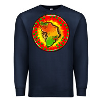 Navy juneteenth  coasters Premium Sweatshirt - AdoDesignShop