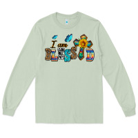 Matcha ı am blessed Long Sleeve Tee - AdoDesignShop