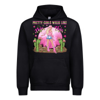 Black pretty girls walk like this this Urban Hoodie - NancyCooperArtShop