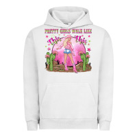 Pigment Lunar Rock pretty girls walk like this this Urban Hoodie - NancyCooperArtShop