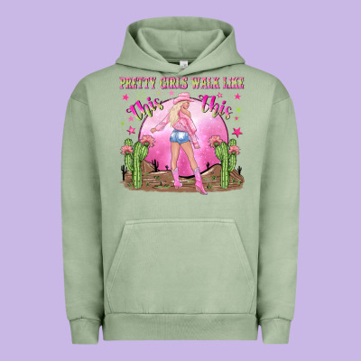 Pretty Girls Walk Like This This Urban Hoodie Designed By Nancycooperartshop