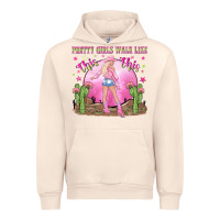 Sandshell pretty girls walk like this this Urban Hoodie - NancyCooperArtShop