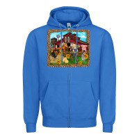 True Royal farm life Zipper Hoodie - Zillion Design Studio