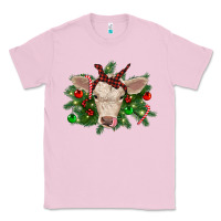 Bubblegum Pink Christmas charolais calf Classic Tee - RanaPortraitStore