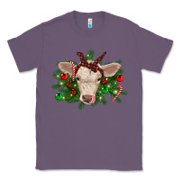 Lavender Christmas charolais calf Classic Tee - RanaPortraitStore