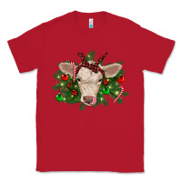 Red Christmas charolais calf Classic Tee - RanaPortraitStore