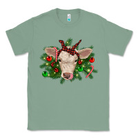 Sage Christmas charolais calf Classic Tee - RanaPortraitStore