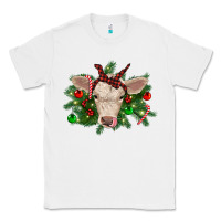 White Christmas charolais calf Classic Tee - RanaPortraitStore