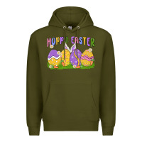 Hoppy Easter Premium Hoodie | Teevron