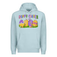 Blue Mist hoppy easter Premium Hoodie - MaliasSmallBusiness