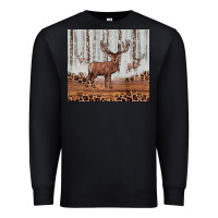 Black reinder Premium Sweatshirt - JahusDesignShop