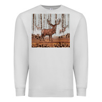 Dove Grey reinder Premium Sweatshirt - JahusDesignShop