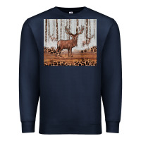 Navy reinder Premium Sweatshirt - JahusDesignShop
