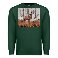 Sports Green reinder Premium Sweatshirt - JahusDesignShop