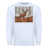 White reinder Premium Sweatshirt - JahusDesignShop