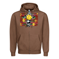 Chestnut softball cross serape leopard background Zipper Hoodie - RanaPortraitStore