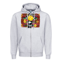 Heather Grey softball cross serape leopard background Zipper Hoodie - RanaPortraitStore