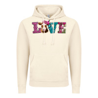 Vintage Artic love with guernsey cow Vintage Hoodie - AdoDesignShop