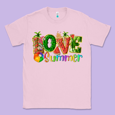 Love Summer With Watermelon Tbw Classic Tee Designed By Texasbilliewilder