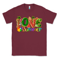 Burgundy love summer with watermelon tbw Classic Tee - texasbilliewilder