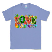 Colony Blue love summer with watermelon tbw Classic Tee - texasbilliewilder