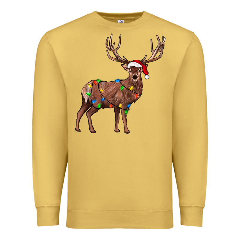 Reindeer Premium Sweatshirt by JahusDesignShop | Teevron