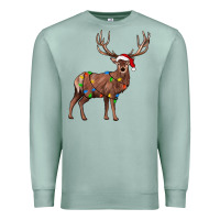 Seafoam reindeer Premium Sweatshirt - JahusDesignShop