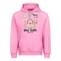 Fuchsia Pink true story Urban Hoodie - MaliasSmallBusiness