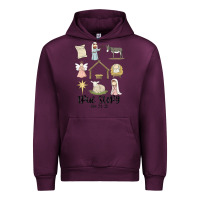Mauve Wine true story Urban Hoodie - MaliasSmallBusiness