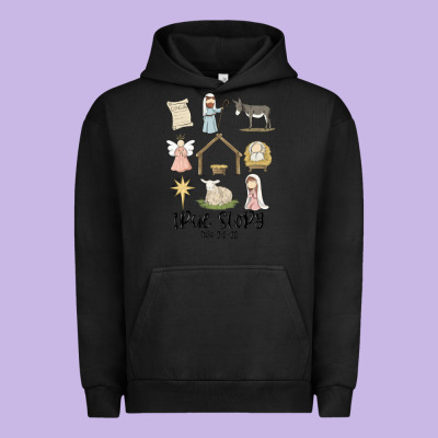 True Story Urban Hoodie Designed By Maliassmallbusiness