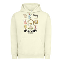 Pigment Pistachio true story Urban Hoodie - MaliasSmallBusiness