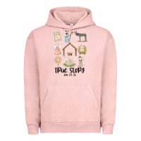 Pigment Salmon true story Urban Hoodie - MaliasSmallBusiness