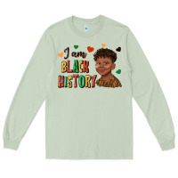 Matcha i am black history afro black boy child juneteenth Long Sleeve Tee - texasbilliewilder