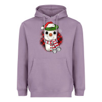 Lavender Christmas snowman coffee Heavyweight Hoodie - JahusDesignShop