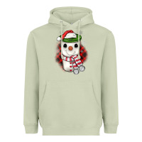 Matcha Christmas snowman coffee Heavyweight Hoodie - JahusDesignShop