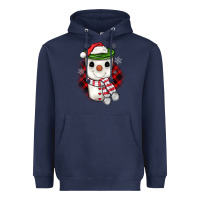 Navy Christmas snowman coffee Heavyweight Hoodie - JahusDesignShop