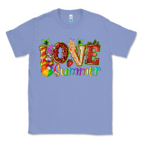 Colony Blue love summer with strawberry Classic Tee - texasbilliewilder