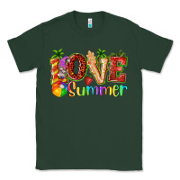 Sports Green love summer with strawberry Classic Tee - texasbilliewilder
