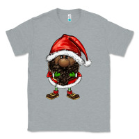 Heather Grey afro santa gnomes Classic Tee - FaDigitalArtStudio