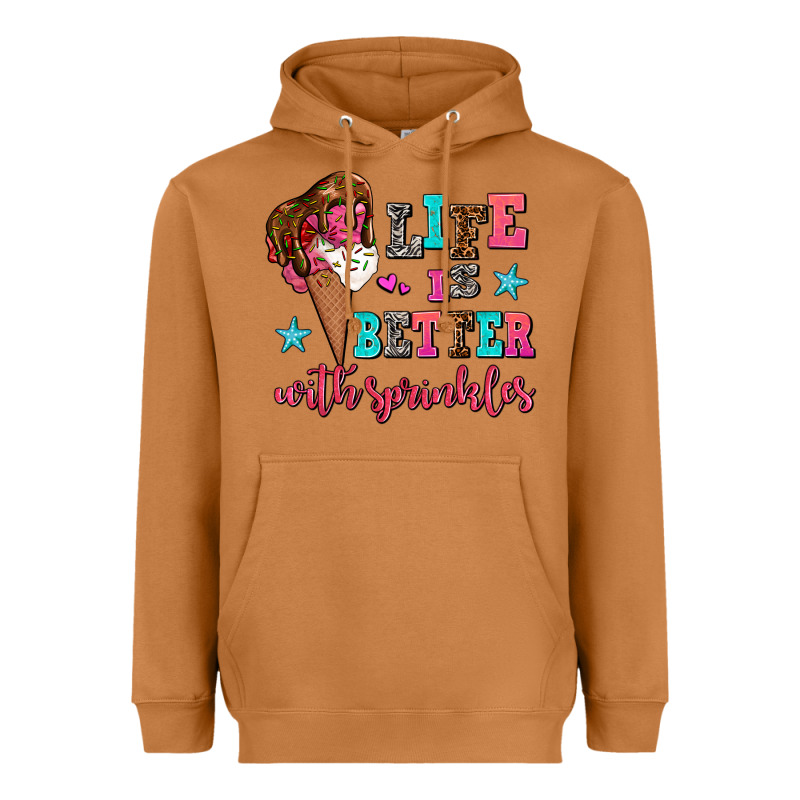 Life Is Better With Sprinkles Heavyweight Hoodie by AdoDesignShop | Teevron