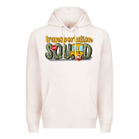 Pale Pink transportation squad Premium Hoodie - MaliasSmallBusiness
