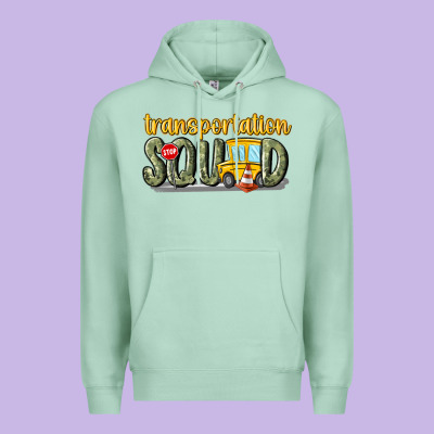 Transportation Squad Premium Hoodie Designed By Maliassmallbusiness