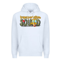 White transportation squad Premium Hoodie - MaliasSmallBusiness