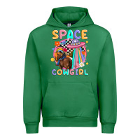 Emerald space cowgirl Urban Hoodie - MaliasSmallBusiness
