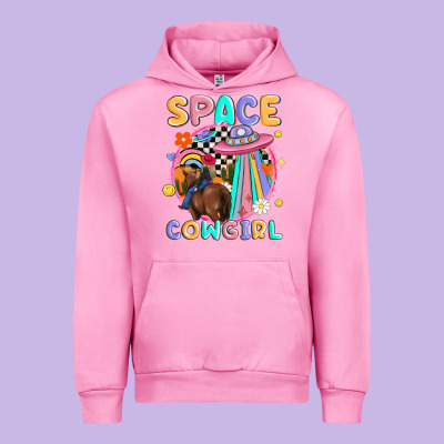 Space Cowgirl Urban Hoodie Designed By Maliassmallbusiness