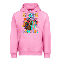 Fuchsia Pink space cowgirl Urban Hoodie - MaliasSmallBusiness