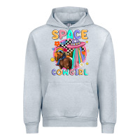 Heather Grey space cowgirl Urban Hoodie - MaliasSmallBusiness
