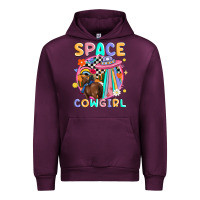 Mauve Wine space cowgirl Urban Hoodie - MaliasSmallBusiness