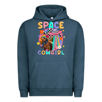 Pigment Midnight Navy space cowgirl Urban Hoodie - MaliasSmallBusiness